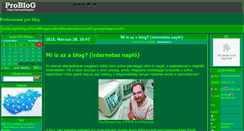 Desktop Screenshot of problog.hu